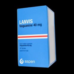 Ланвис (Тиогуанин) таблетки 40мг 25шт в Перми и области фото