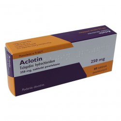 Аклотин (Тиклопидин, Тикло) 250мг 60шт в Перми и области фото
